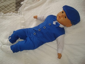 КОМПЛЕКТ ЖИЛЕТ ОДЕЖДЫ /КРЕЩЕНИЕ/СВАДЬБА/ 68