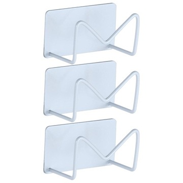 3x Self Kitchen Gąbka Uchwyt Łatwy do Montażu