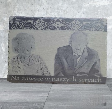 Надгробная табличка, фотонадгробие, табличка с фотографией 20х20см.