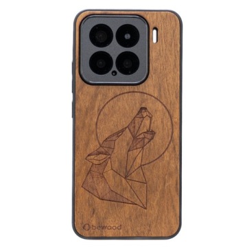 Dřevěné Pouzdro Bewood pro Xiaomi 15 Wilk Imbuia