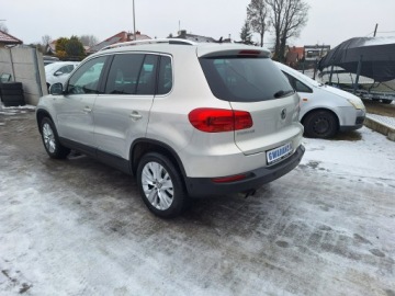 Volkswagen Tiguan I SUV Facelifting 1.4 TSI BlueMotion 122KM 2013 Volkswagen Tiguan Bezwypadkowy Serwisowany Kamera, zdjęcie 6