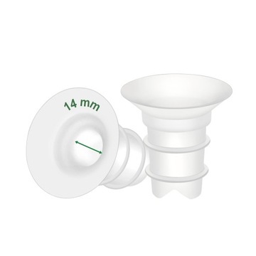 Wkładka do lejka 25mm rozmiar 14mm, kompatybilna z miseczką 25mm