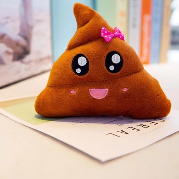 POP POO EMOJI ПОДУШКА EMOTKA JASIEK EMOTICON W3