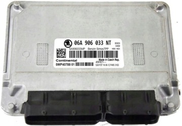 ECU SKODA OCTAVIA 06A906033NT 5WP4078801 IMOBILIZÉR OFF