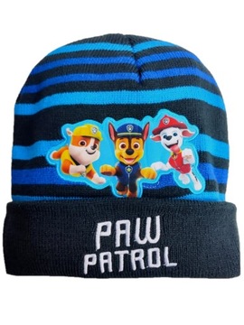 Ciepła czapka zimowa z dziecięca Psi Patrol