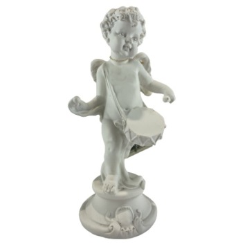 FIGURA ANIOŁ Z INSTRUMENTEM Z BĘBNEM 22CM