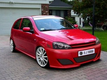 OPEL CORSA C * ZDERZAK PRZEDNI * DJ-TUNING