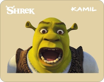 Podkładka pod myszkę SHREK z imieniem WYBÓR
