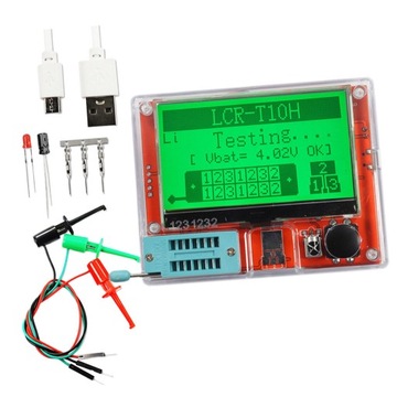 Mos Esr Npn Meter Большой ЖК-дисплей 3,7 В