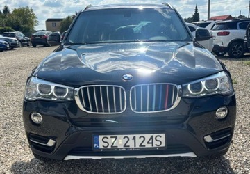 BMW X3 F25 SUV 2.0 20d 190KM 2016 BMW X3 Polski salon 4x4 2.0 Diesel 190KM, zdjęcie 8