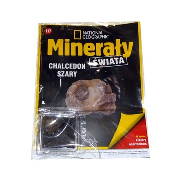 Minerały świata 117 CHALCEDON SZARY National Geographic