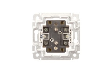 GNIAZDO POD. Z UZIEM 2X2P+Z ZAC ŚRUBOWE 16A 250V IP20 SISTENA LIFE - 775733