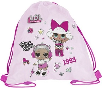 WOREK NA OBUWIE BUTY LOL SUPRISE RÓŻOWY PASO