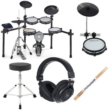 MILLENIUM MPS-750X COMPLETE BUNDLE PERKUSJA ELEKTRONICZNA - ZESTAW