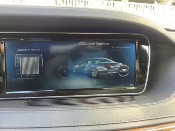Mercedes Klasa S W222 Limuzyna 350 Blue TEC 258KM 2015 MERCEDES LONG S 350d 4MATIC, V6 3.0l diesel 258KM 1 właściciel od nowości, zdjęcie 14