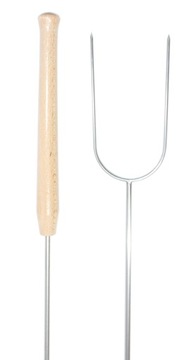 Ognisko grill kijki widelce stal nierdzewna 6szt