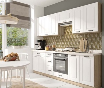 SMART Кухня 2 МДФ белый матовый ДИЗАЙН НА ЗАМЕР