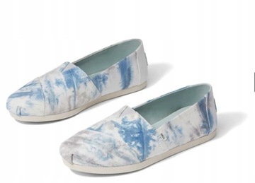 Toms Espadryle Toms Womens Classic Plant Dyed Grey Multi Tie Dye r. 38,5