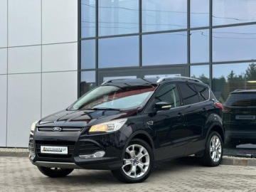 Ford Kuga II 2015 Ford Kuga Półskóra Asystent Grzane fotele