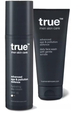 True Men DAY Zestaw żel do mycia + krem do twarzy