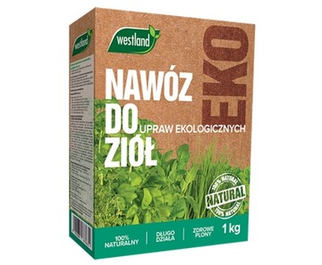 Nawóz do ziół UPRAWY EKOLOGICZNE 1kg Westland