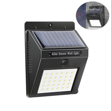 LAMPA ZEWNĘTRZNA 20 LED ZASILANA SŁONECZNIE