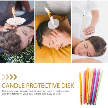 Свечи для удаления ушной серы для взрослых Чистящие таблетки для удаления ушной серы 8 комплектов