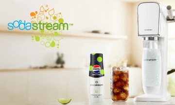 4x КОНЦЕНТРАТНЫЙ СИРОП SODASTREAM PEPSI MAX LIME 9 Л НАПИТОК 440 МЛ