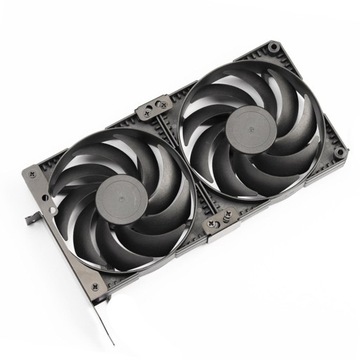 Держатель вентилятора видеокарты GPU PCI Bit Универсальный двойной держатель вентилятора для настольных компьютеров