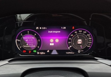 Volkswagen Golf VIII Variant 2.0 TDI 150KM 2022 Volkswagen Golf Style 2.0TDI 150KM DSG Masaz Alkantara Navi ACC Ambient Al, zdjęcie 22