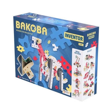 Кубики Inventor Box - Набор изобретателя (65 штук)
