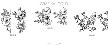 gold 18 | WORECZKI Z ORGANZY NA PODZIĘKOWANIA 5szt
