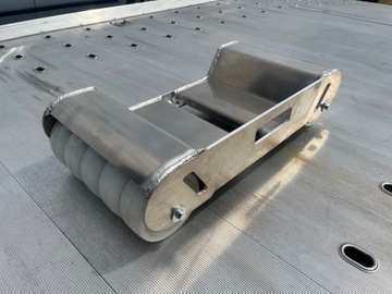 Сервисная тележка с алюминиевым колесным роликом 11 кг