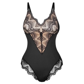Plus Size Sexy Erotic One Pieces Lingerie Lace Emb