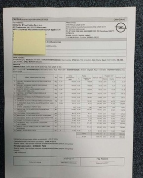 Opel Mokka II SUV 1.2 Turbo 130KM 2023 Opel Mokka 188 1.2 T GS 130 KM Automat I wl. GWRANCJA DV23 1.2, zdjęcie 36