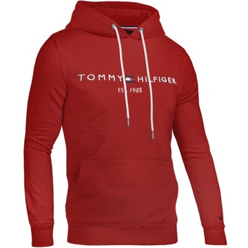 Bluza Tommy Hilfiger z kapturem czerwony r. XL