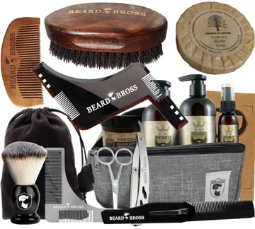Набор расчесок для бритвы Масло для бороды