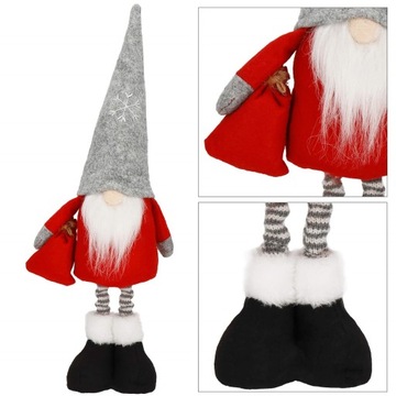 Гном РОЖДЕСТВЕНСКИЙ ПОДАРОК ​​РОЖДЕСТВЕНСКАЯ ФИГУРКА 42см