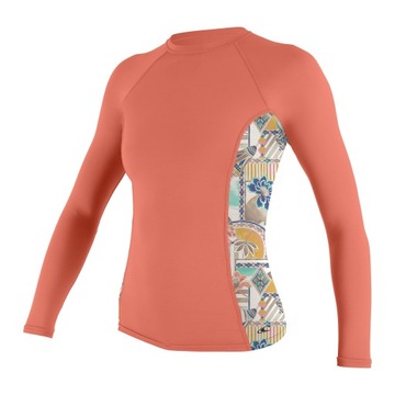 Longsleeve do pływania damski O'Neill Side Print Rash Guard hx6 nectar XL