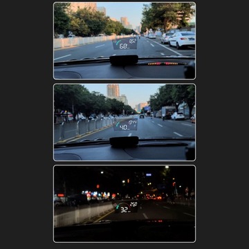 M22 Автомобильный проекционный дисплей RPM MPH HUD GPS Экран проектора