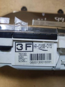 0600130016331 PŘÍSTROJOVÁ DESKA 1.6 16V 4WD GH2 GH4 77 1999 HONDA HR-V (GH)