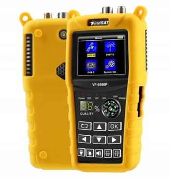 КОМБИНИРОВАННЫЙ ИЗМЕРИТЕЛЬ LINBOX WS-6800P DVB-S2 DVB-T2/C