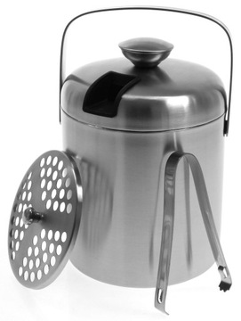 KonigHOFFER Ведро для льда Lugo серебро 1,3 л