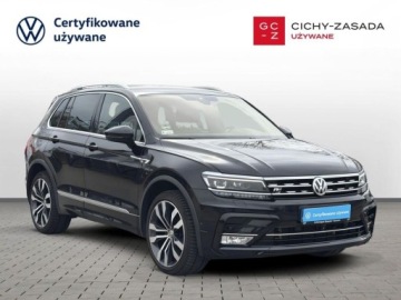 Volkswagen Tiguan II SUV 2.0 TDI 190KM 2016 Volkswagen Tiguan Highline Pakiet R-line Kamery 360 Pamiec foteli LED TOP, zdjęcie 6