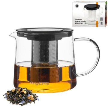 СТЕКЛЯННЫЙ КУВШИН С ПИВОВАРОМ KONIGHOFFER ANDREA 1,5 Л