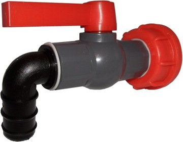 Zawór Czerpalny 1 cal - IBC ZBIORNIK 1000L Kran