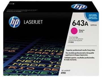 Oryginalny HP Q5953A / 643A Toner magenta