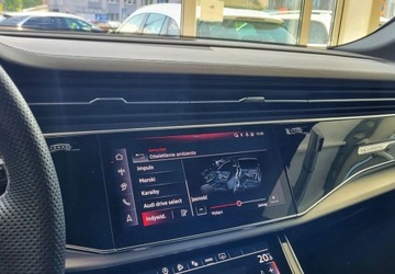 Audi Q8 SUV 3.0 45 TDI 231KM 2023 Audi Q8 Salon Polska Sline zawieszenie pneumatyczne , radary,marix 3.0, zdjęcie 13
