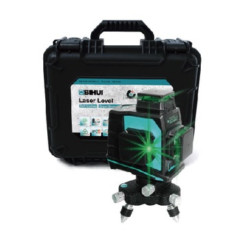 LASER KRZYŻOWY 3 X 360 ° ZIELONY BIHUI