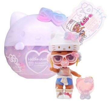 LOL SURPRISE Laleczka Crystal Cutie w kuli Loves Hello Kitty